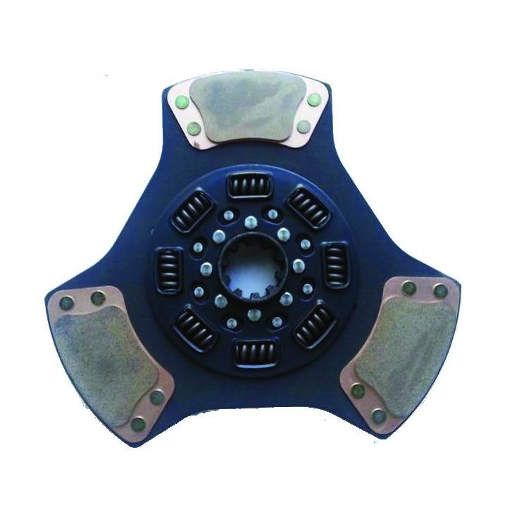 14 Inch Clutch Disc with 2x10 Inch Spline & 8 Springs - Heavy Duty Replacement for Trucks, Tractors, and Off-Road Vehicles - Perfect for Towing, Hauling, and High-Performance Applications