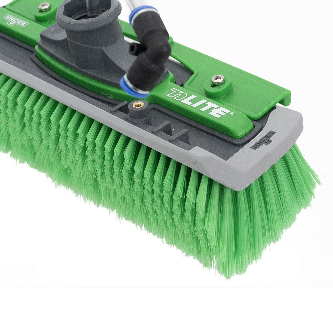 Unger nLITE Radius Brush Gen 2 - Premium Window Cleaning Tool for Streak-Free Results | Perfect for Home, Office & Commercial Glass Cleaning
