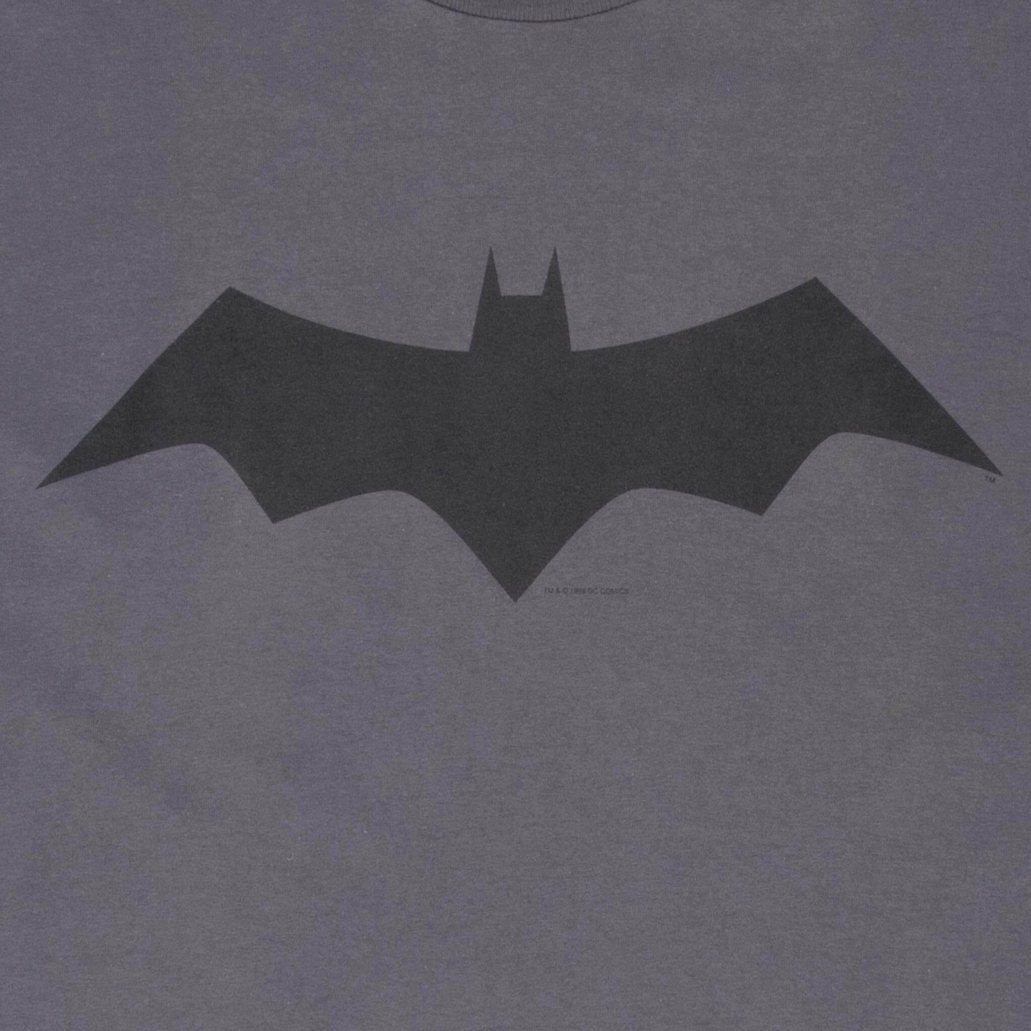 Vintage DC Comics Batman 1996 Long Sleeve T-Shirt XL - Made in USA - Casual Wear & Superhero Fan Gift