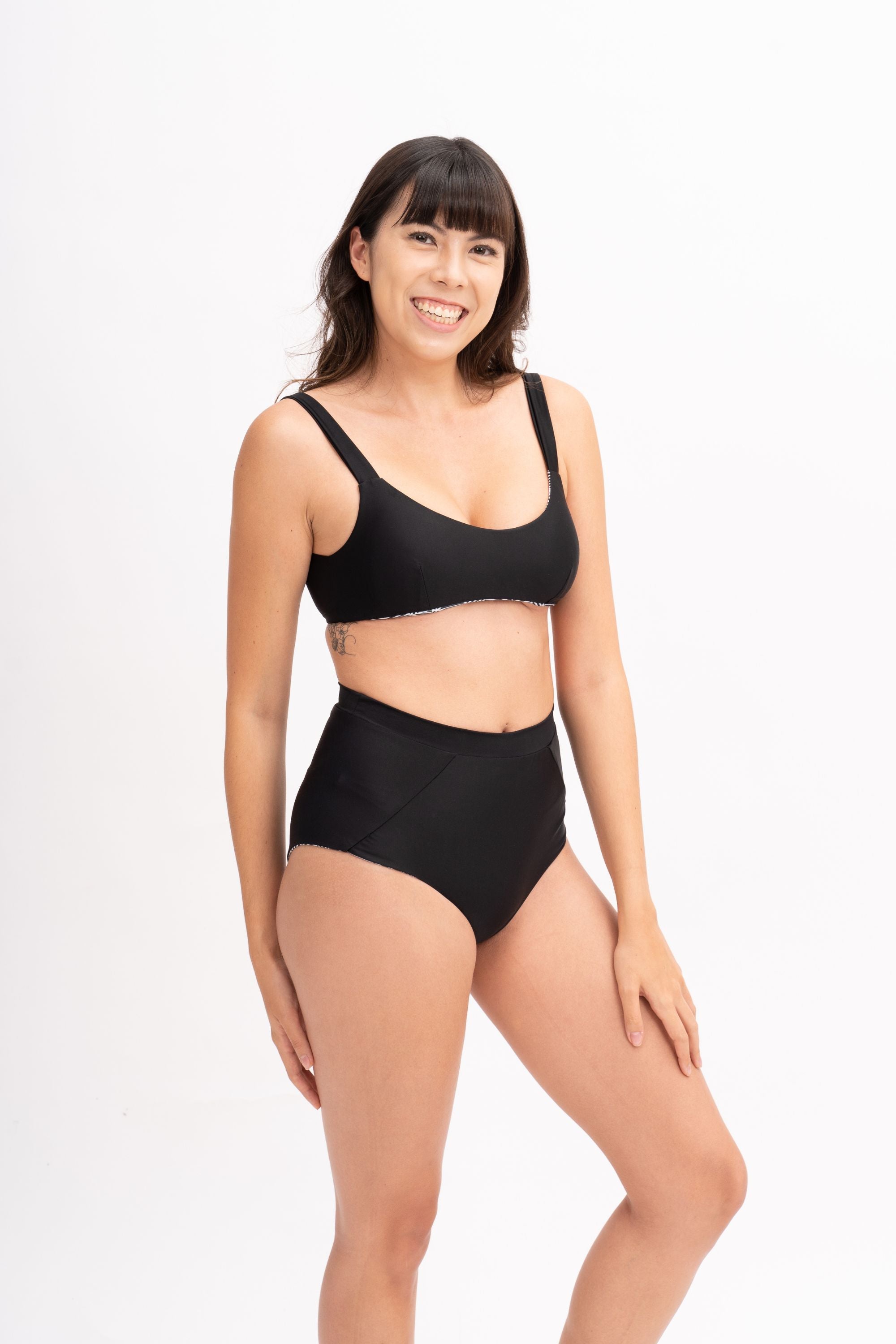Stylish Hermosa High Waist Bikini Bottom for Women - Sexy Swimwear for Beach & Pool - Perfect for Summer Vacation & Tropical Getaways