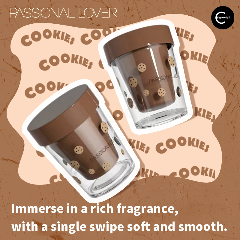 Passional Lover Cookie Scented Whipped Body Cream - Limited Edition Moisturizing Lotion for Dry Skin, Perfect for Valentine's Day Gifts & Romantic Nights