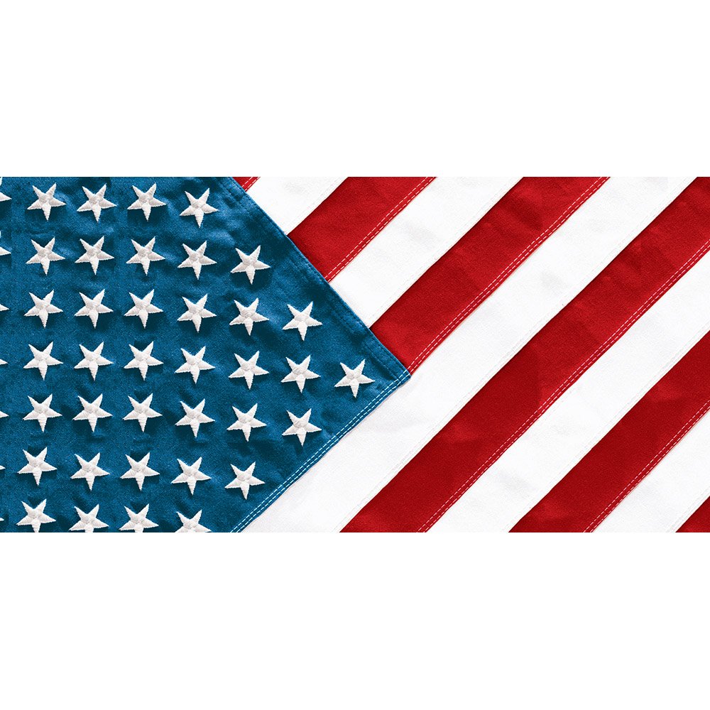 Red, White & Blue Plastic Table Cover - Waterproof Disposable Tablecloth for Parties, Picnics & BBQs - Patriotic Decorations for 4th of July, Memorial Day & Outdoor Events
