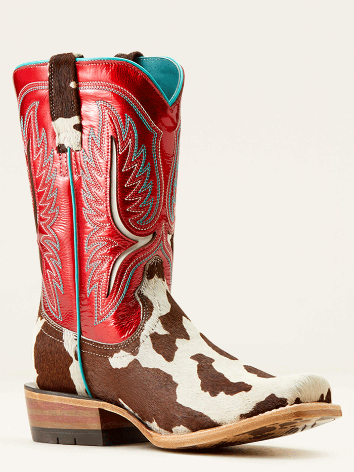 Ariat Women's Futurity Colt Western Boot - Cowtown Hair On Hide - Stylish & Comfortable Cowgirl Boots for Rodeo, Riding & Country Fashion