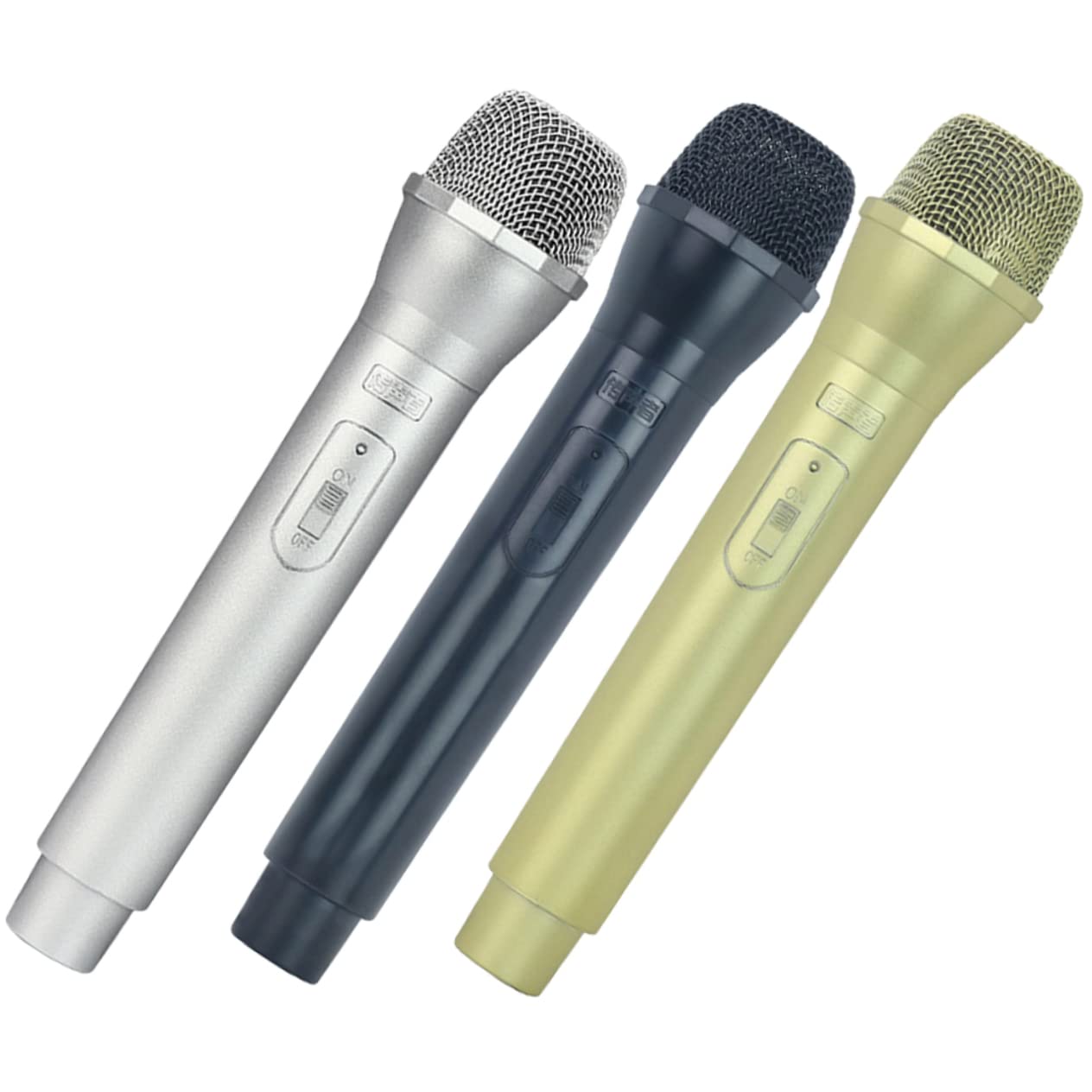 15 Pcs Fake Toy Microphone Set - Fun Plastic Microphone Accessories for Kids, Pretend Play & Party Props - Perfect for Children's Role Play, Singing Games & Birthday Parties