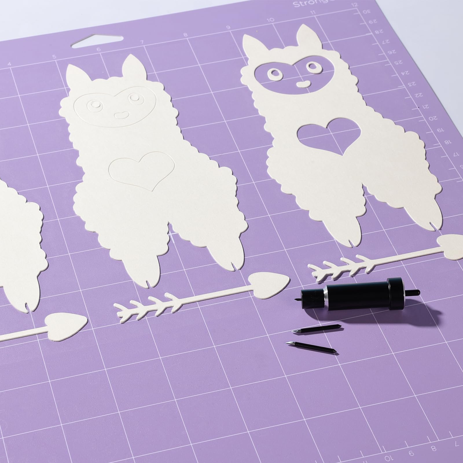 Explore Point Cut Blades for Cricut Maker 3/Maker/Explore 3/Air 2/Air/One - Deep Point Blade + Housing Set (3 Pack) for Cutting Thick Materials Like Craft Foam, Chipboard, Leather, Magnetic Sheets & Vellum - Perfect for DIY Projects, Scrapbooking & Crafting