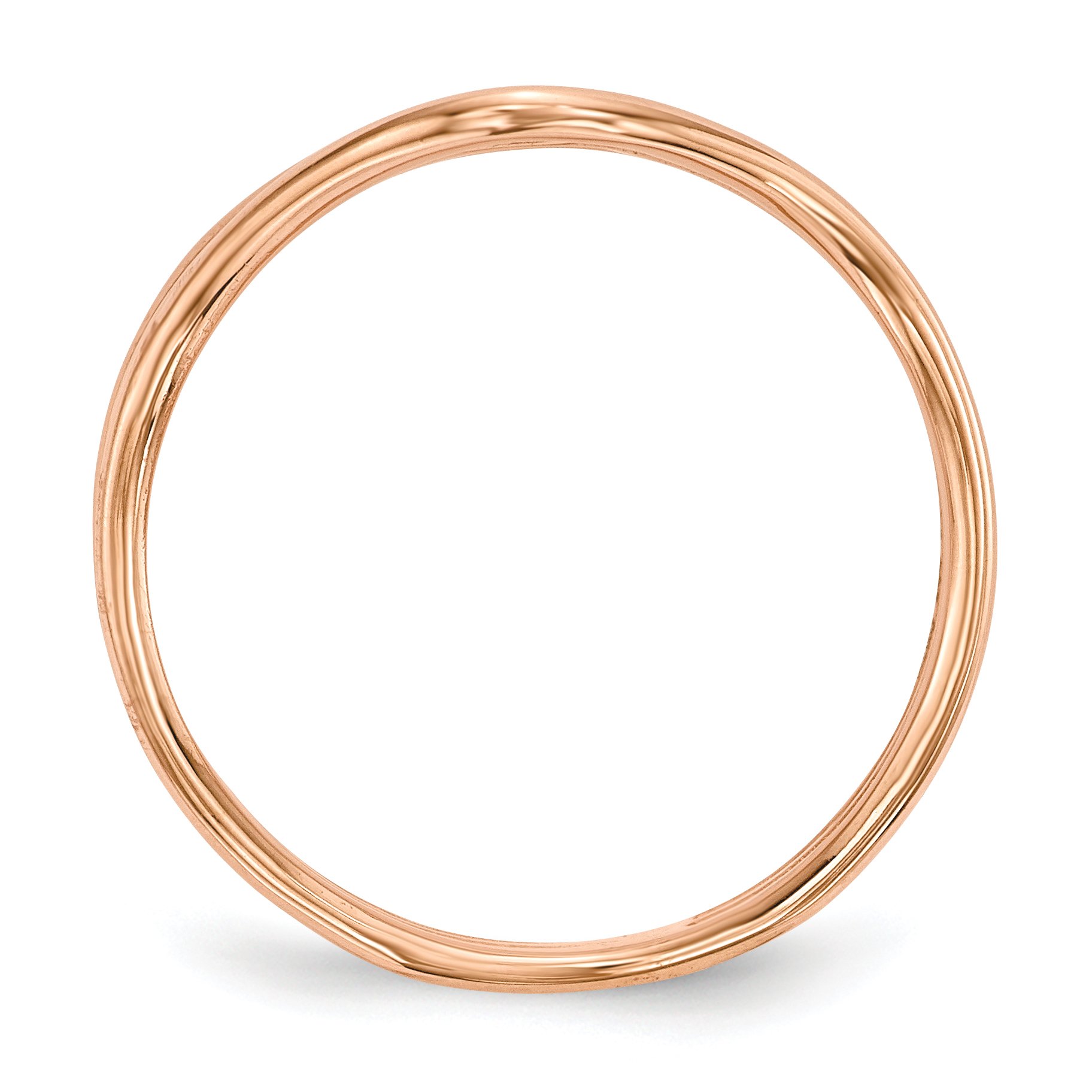 Sterling Silver Rose Gold Tone 3-Band Stackable Ring for Women - Elegant Jewelry Gift for Valentine's Day, Anniversary or Everyday Wear
