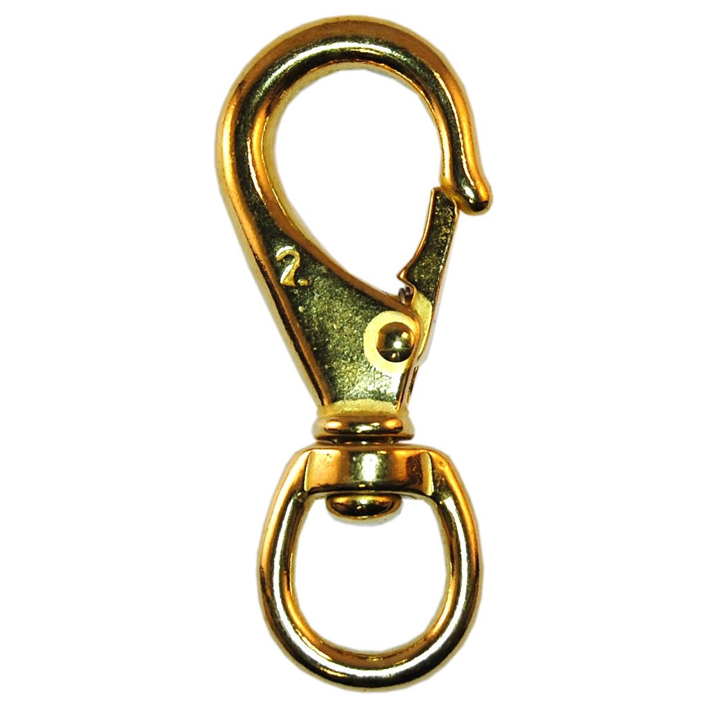Beaver Snap Hook Swivel - Heavy Duty Stainless Steel Swivel Snap Hook for Fishing, Dog Leash, Keychain & Outdoor Gear - Perfect for Camping, Hiking and Marine Use