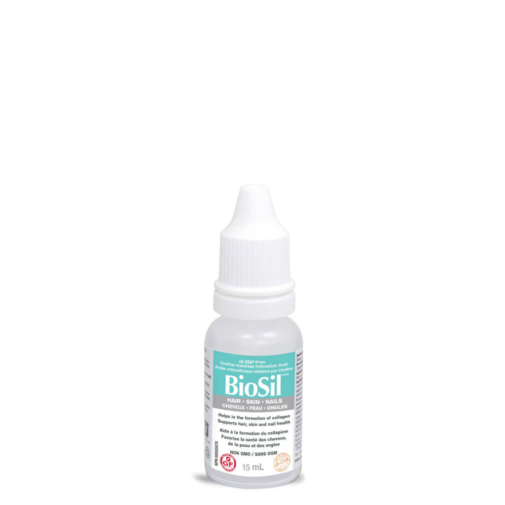 BioSil Collagen Booster Drops for Hair Growth, Skin Hydration & Strong Nails – 15 mL Natural Supplement for Beauty & Anti-Aging | Use Daily for Healthier Hair, Glowing Skin & Nail Strength