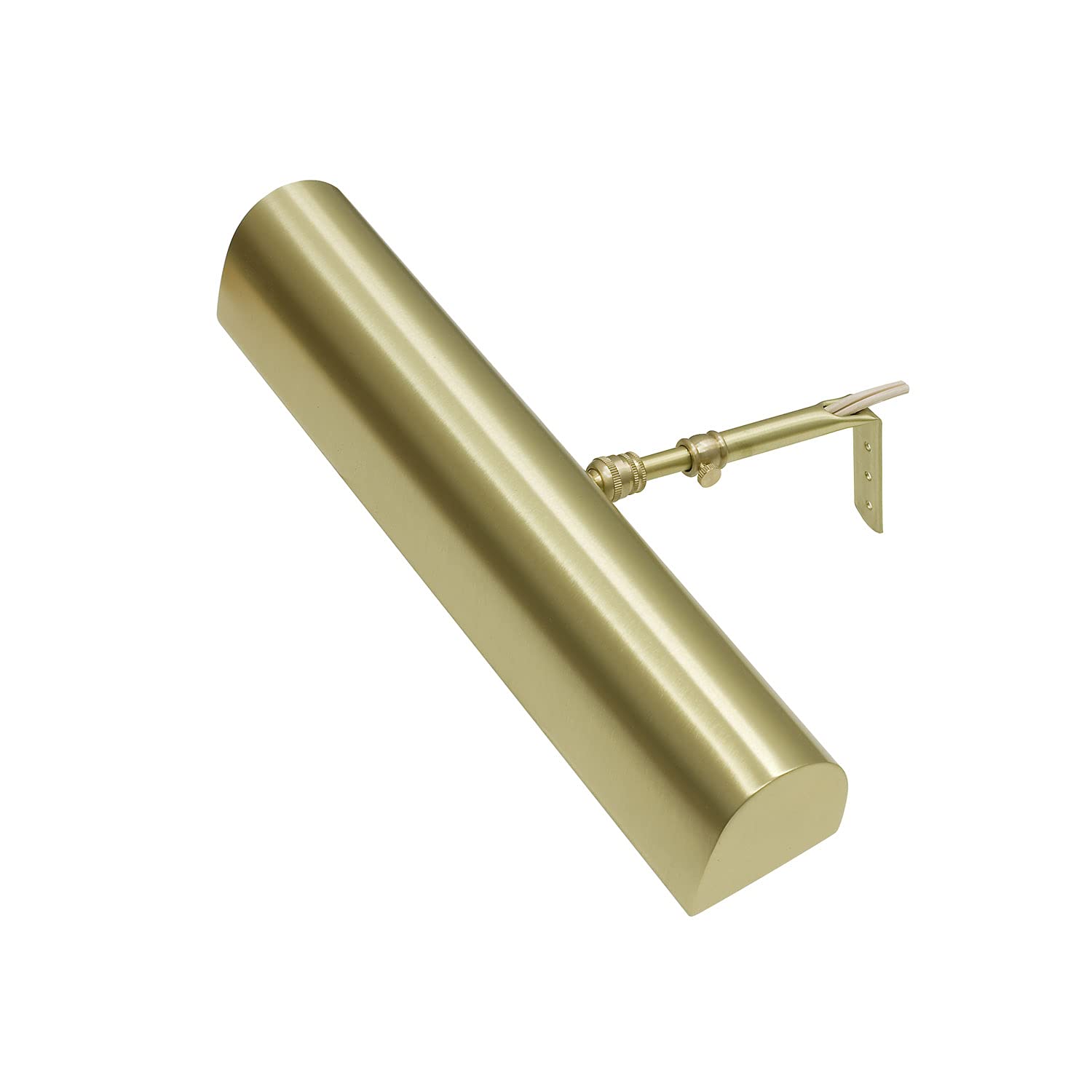 Vintage Style 2-Light Picture Light in Satin Brass - Perfect for Gallery Walls, Artwork Display & Home Decor Lighting