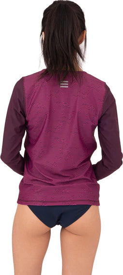 Women's Coastal Long Sleeve Shirt - Comfortable Casual Blouse for Beach, Travel & Everyday Wear | Trendy Past Season Style