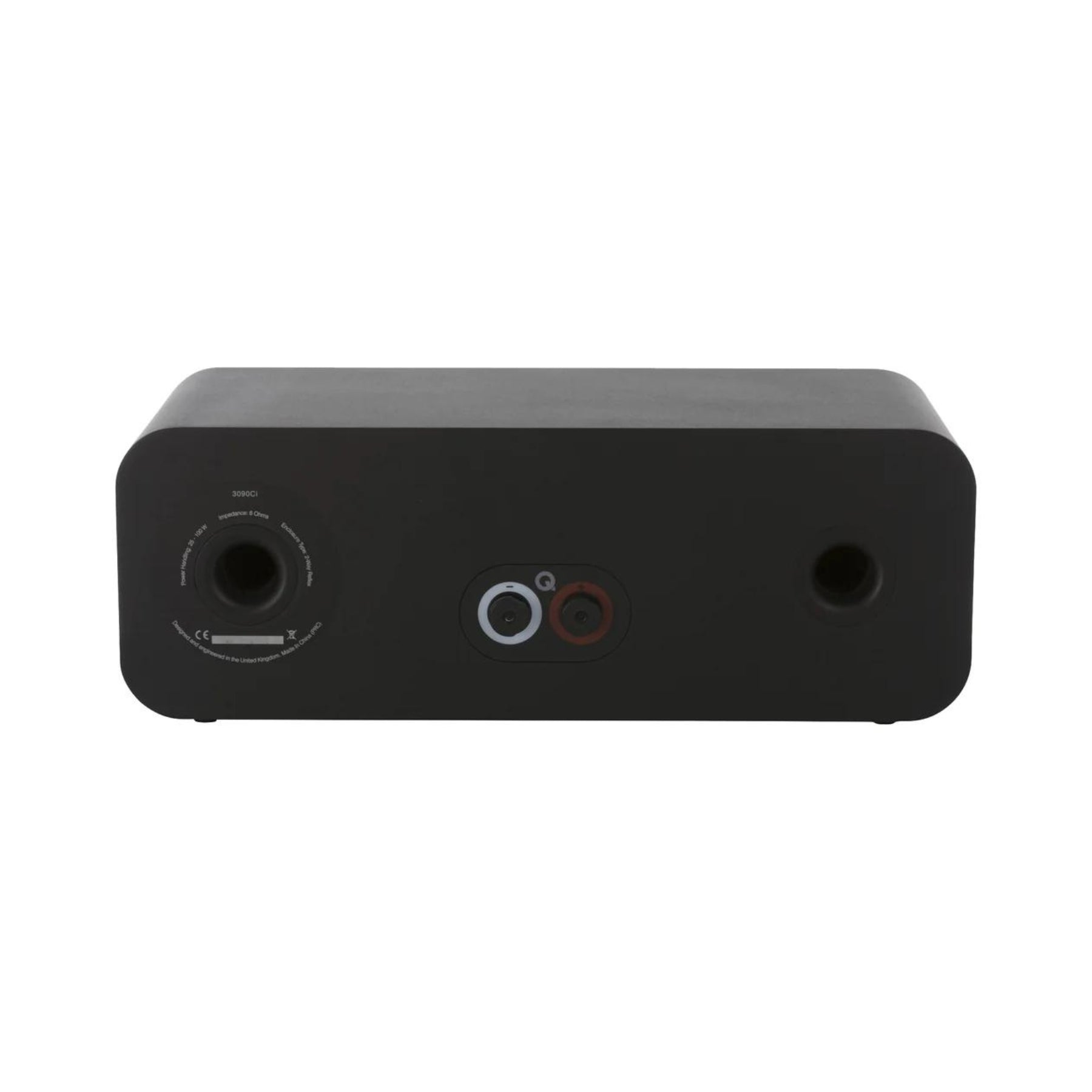 Q Acoustics 3090Ci Center Channel Speaker - Premium Home Theater Sound | Open Box Deal | Perfect for Movie Nights & Music Listening
