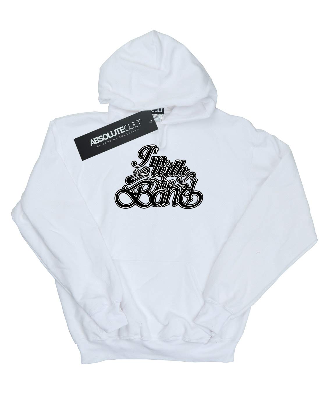 I'm With The Band Hoodie for Men - Soft & Comfortable Pullover Sweatshirt - Perfect for Concerts, Music Festivals & Casual Wear