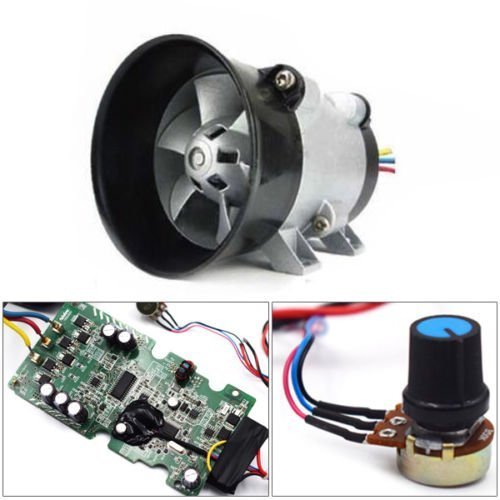 12V Electric Vehicle Turbine Charger with Fan & ESC - Fast Charging for EVs, Boats, RVs - Perfect for Road Trips & Outdoor Adventures
