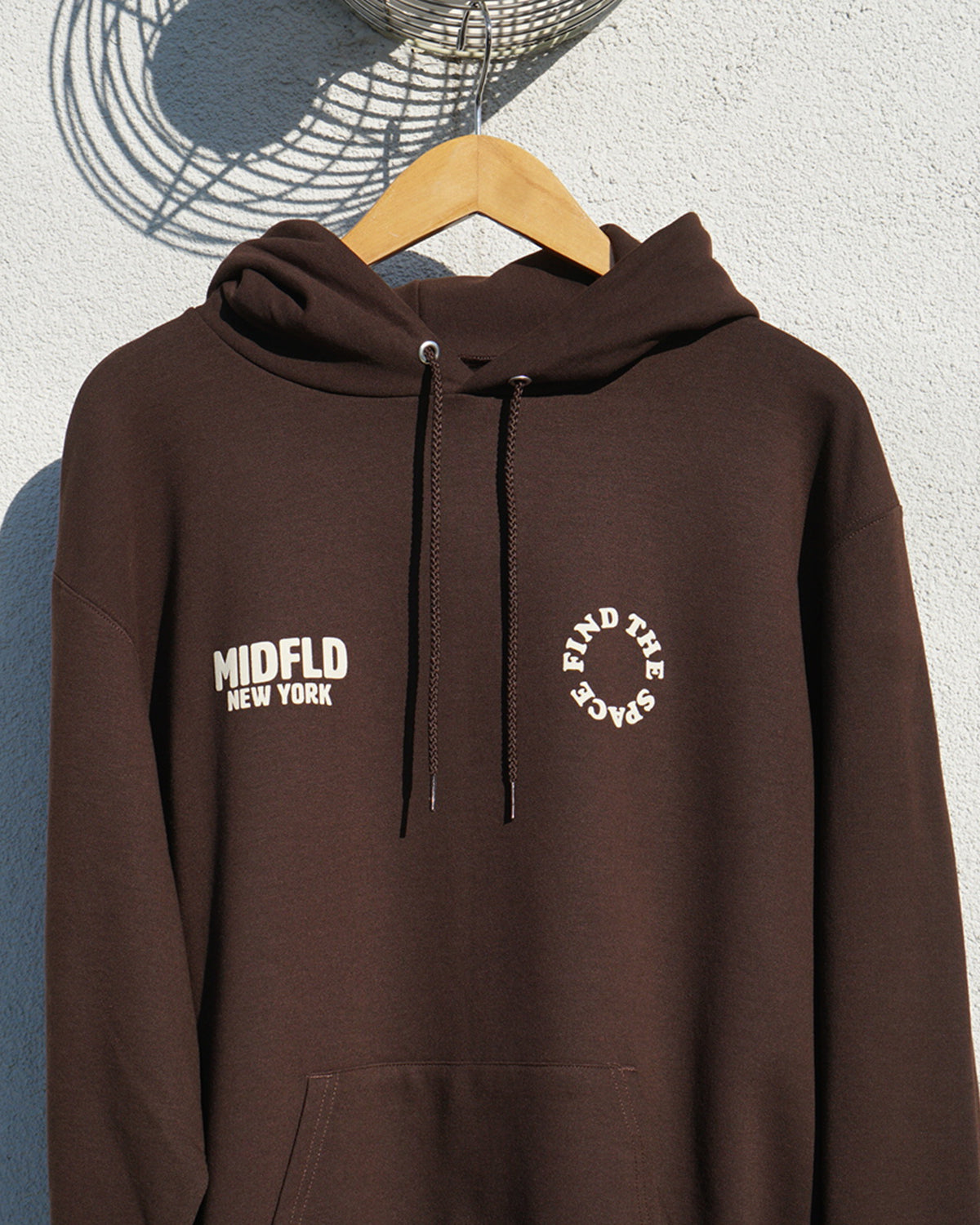Champion™ Find the Space Double Logo Hoodie - Men's Casual Pullover Sweatshirt | Chocolate Brown | Warm & Comfortable for Streetwear, Gym, and Everyday Wear