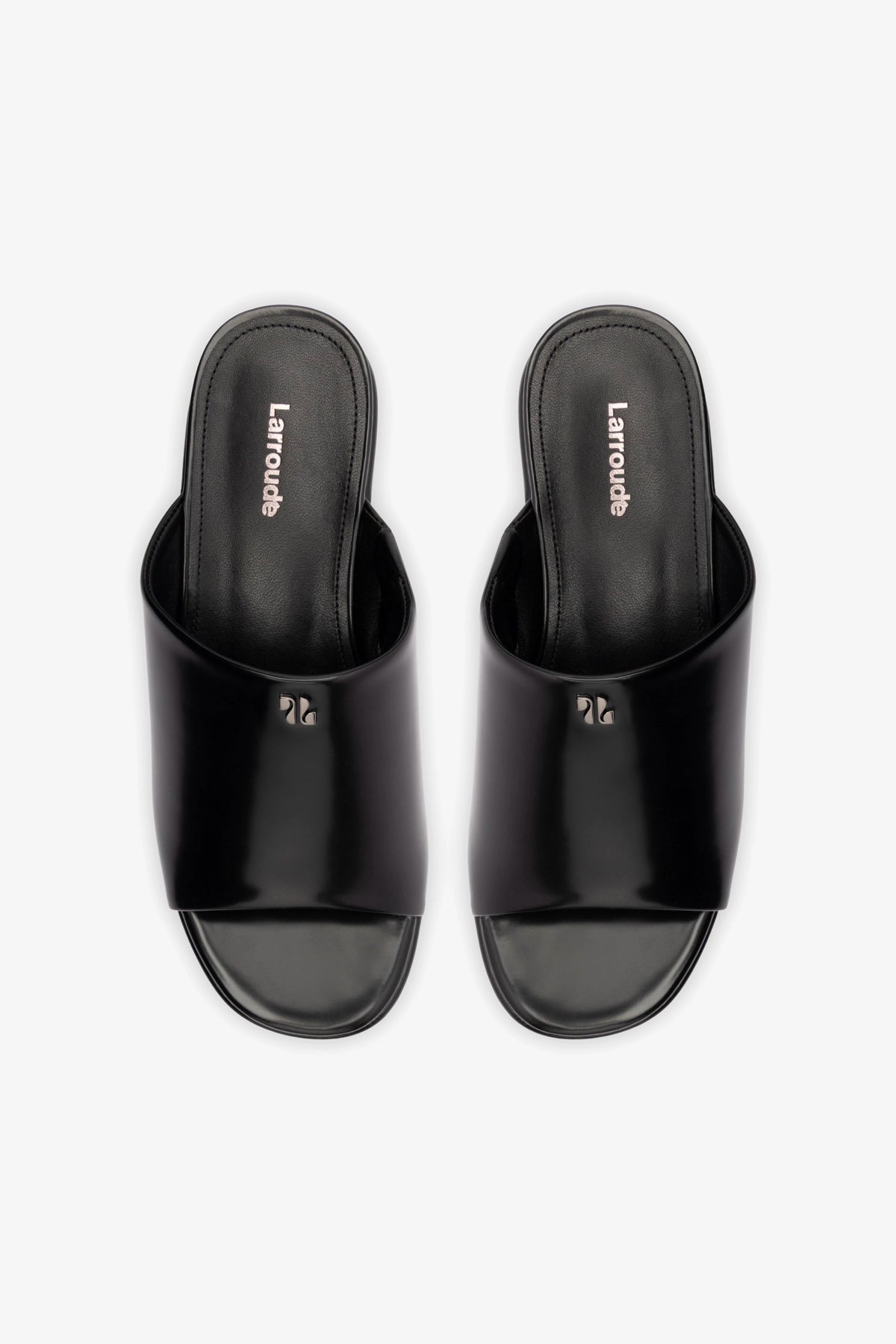 Charli Box Mule Shoes - Genuine Black Leather Slip-On Loafers for Women | Comfortable Casual & Office Wear | Perfect for Work, Travel & Everyday Outfits