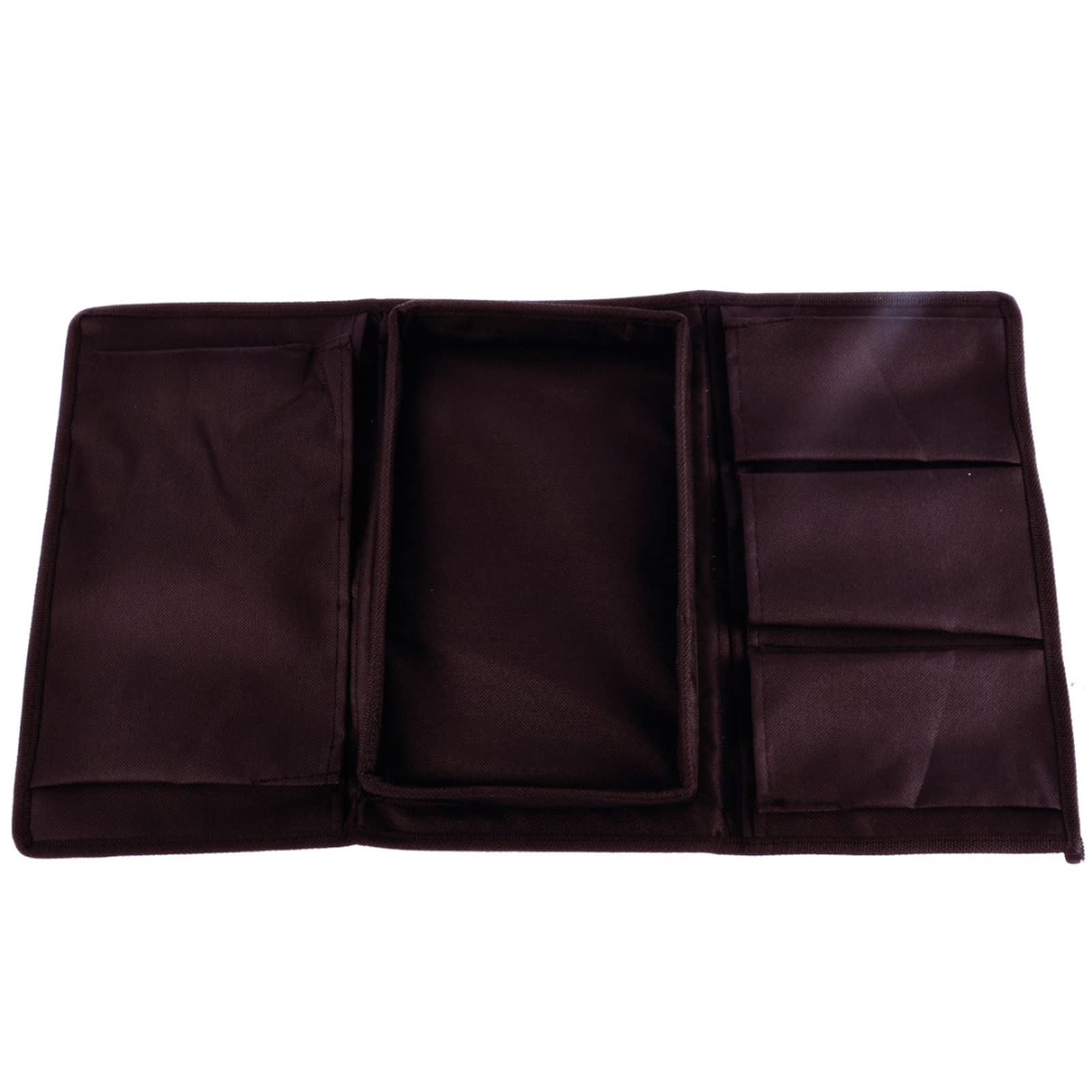 Sofa Armrest Organizer with Cup Holder & Storage Pockets - TV Remote Organizer for Chairs, Couch, Armchair & Recliner - Hanging Storage Bag for Phone, Magazine, Drinks & Snacks - Perfect for Living Room, Bedroom & Home Theater