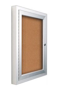 SwingCase Indoor Poster Display Case with LED Lights - Single Door Metal Frame for Posters, Artwork & Photos - 12+ Sizes & Custom Options - Perfect for Museums, Galleries & Retail Stores