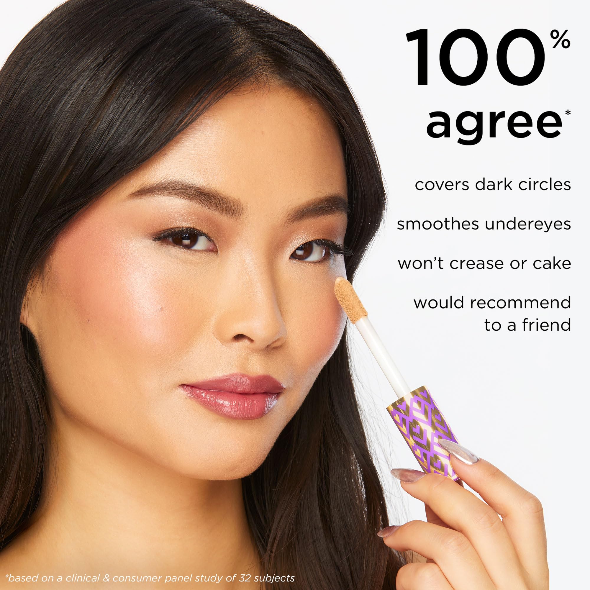 Tarte Shape Tape Full-Coverage Concealer - 22B Light Beige (For Light Skin with Cool Pink Undertones) - Travel Size - Perfect for On-The-Go Touch Ups & Flawless Makeup Looks