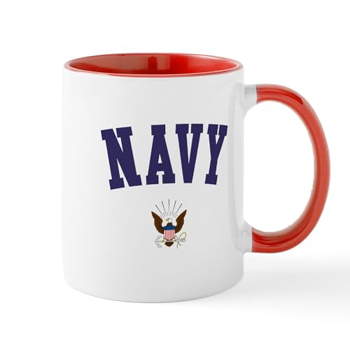 White/Red Inside - US NAVY Mug