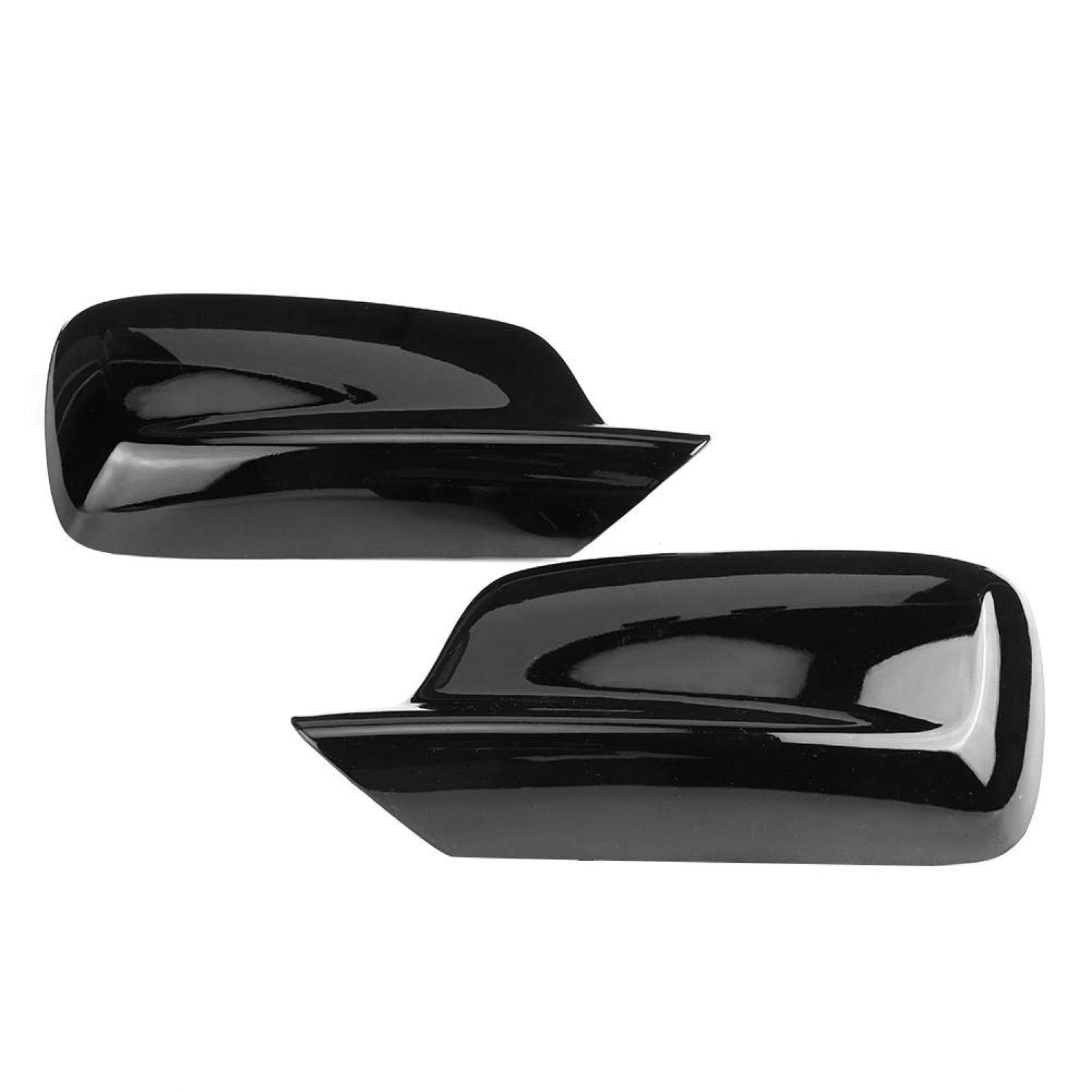 Yctze 51167074236 51167074235 Side Mirror Cover Replacement for BMW E46 323Ci 325Ci 328Ci - Left+Right Rearview Mirror Housing Shell (Pair) - Perfect for Car Exterior Upgrade & Mirror Protection