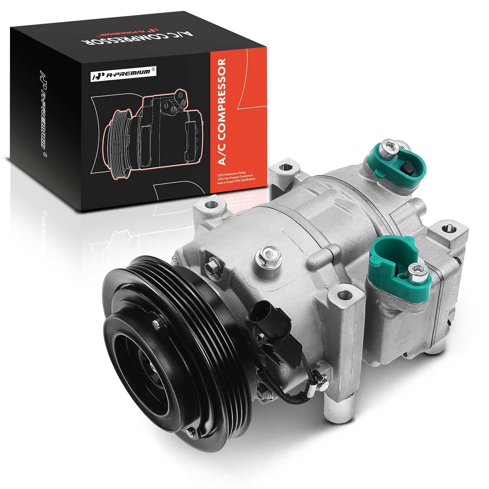 Premium A/C Compressor with Clutch for Hyundai Elantra 2.0L 2007-2012 - Replacement Part for Cool & Comfortable Driving in Hot Weather