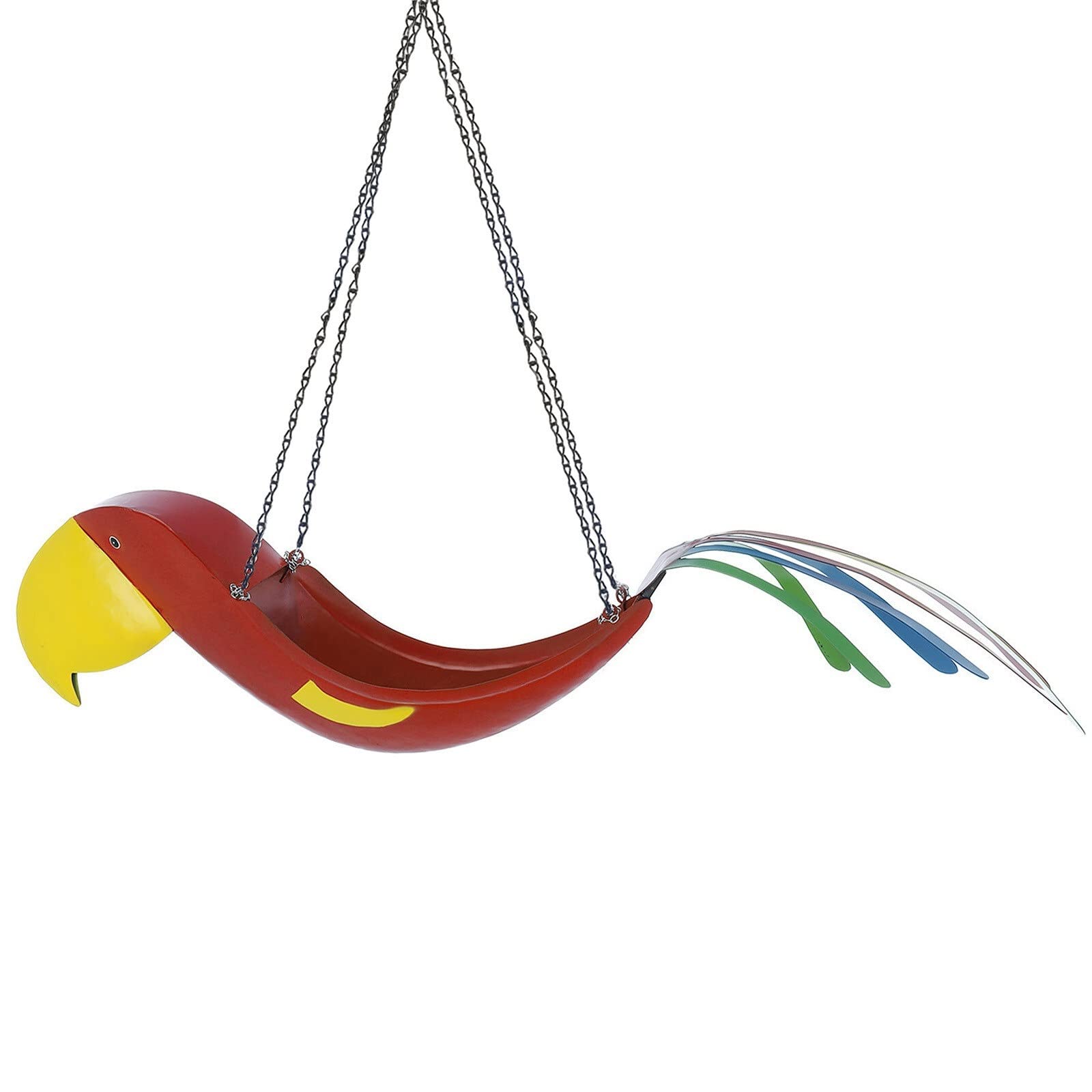 Flying Parrot Hanging Planter - Outdoor/Indoor Flower Pot for Succulents & Green Plants - Decorative Home Garden Planters for Patio, Balcony & Living Room Decor