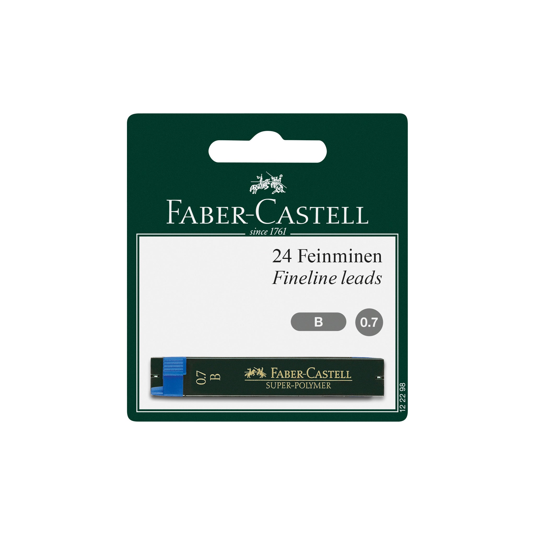 0.7mm Pencil Lead Refill - 2 Pack (HB Graphite) for Smooth Writing & Drawing - Perfect for School, Office & Sketching