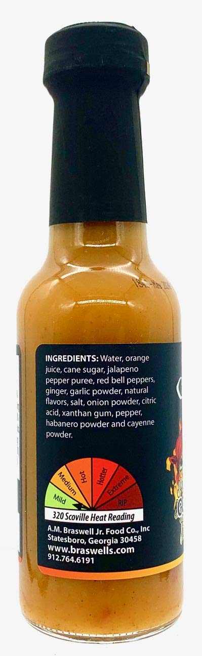 Braswell's Good & Evil Hot Sauce - Spicy Gourmet Hot Sauce for Wings, Tacos & BBQ - Perfect for Cooking, Grilling & Gifting