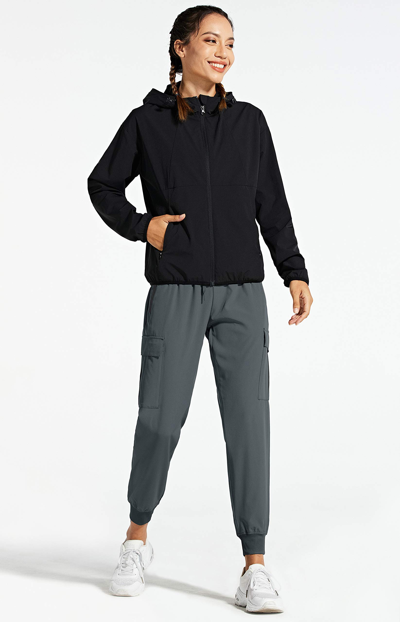 Libin Women's Cargo Joggers - Lightweight Quick Dry Hiking Pants for Athletic, Lounge & Travel | Petite, Regular & Tall Sizes | Perfect for Outdoor Adventures, Gym Workouts & Casual Wear