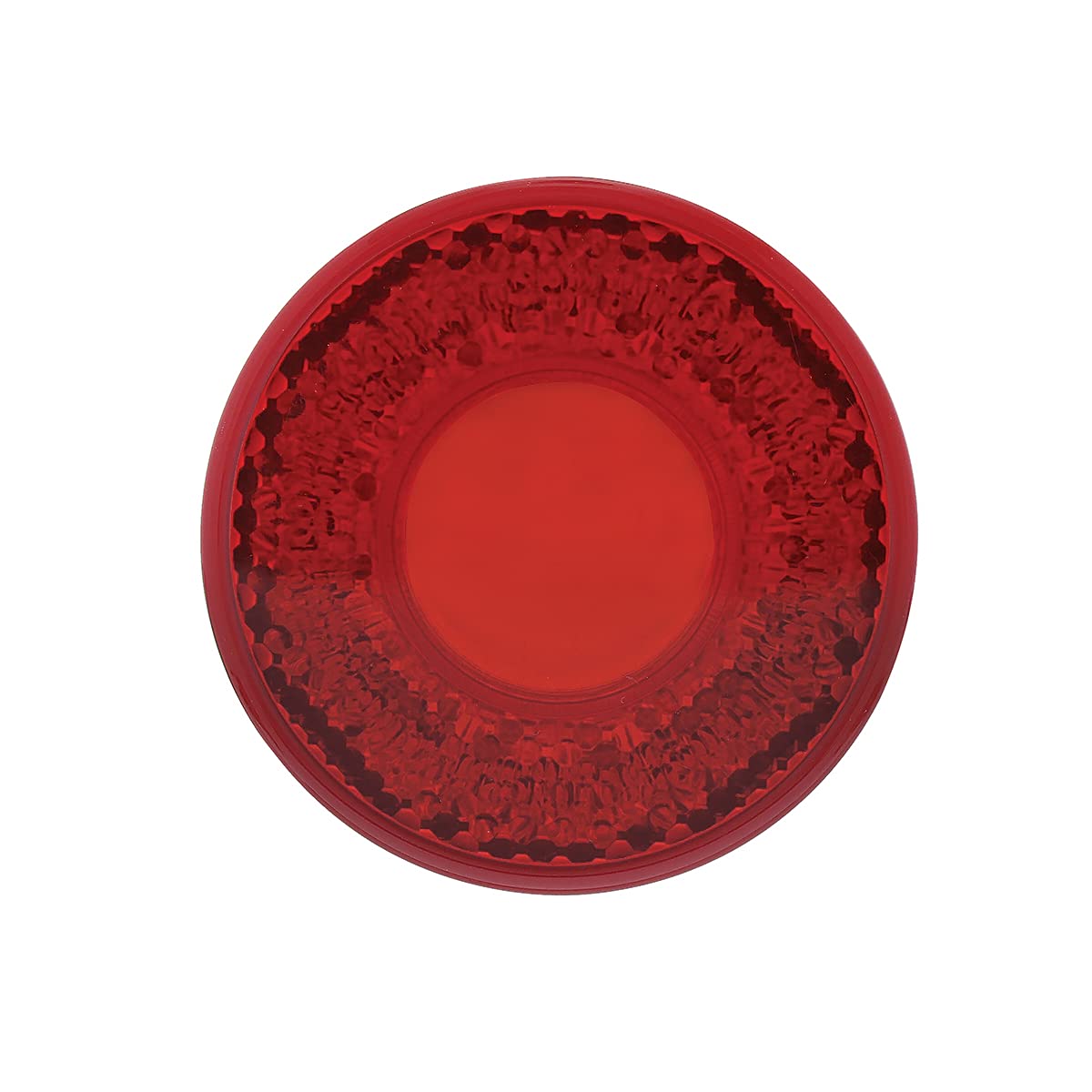 United Pacific 9 LED 2 Inch Red Clearance Marker Light - Red Lens (Part #36525) for Trucks, Trailers & RVs - Durable Waterproof Design for Outdoor Use