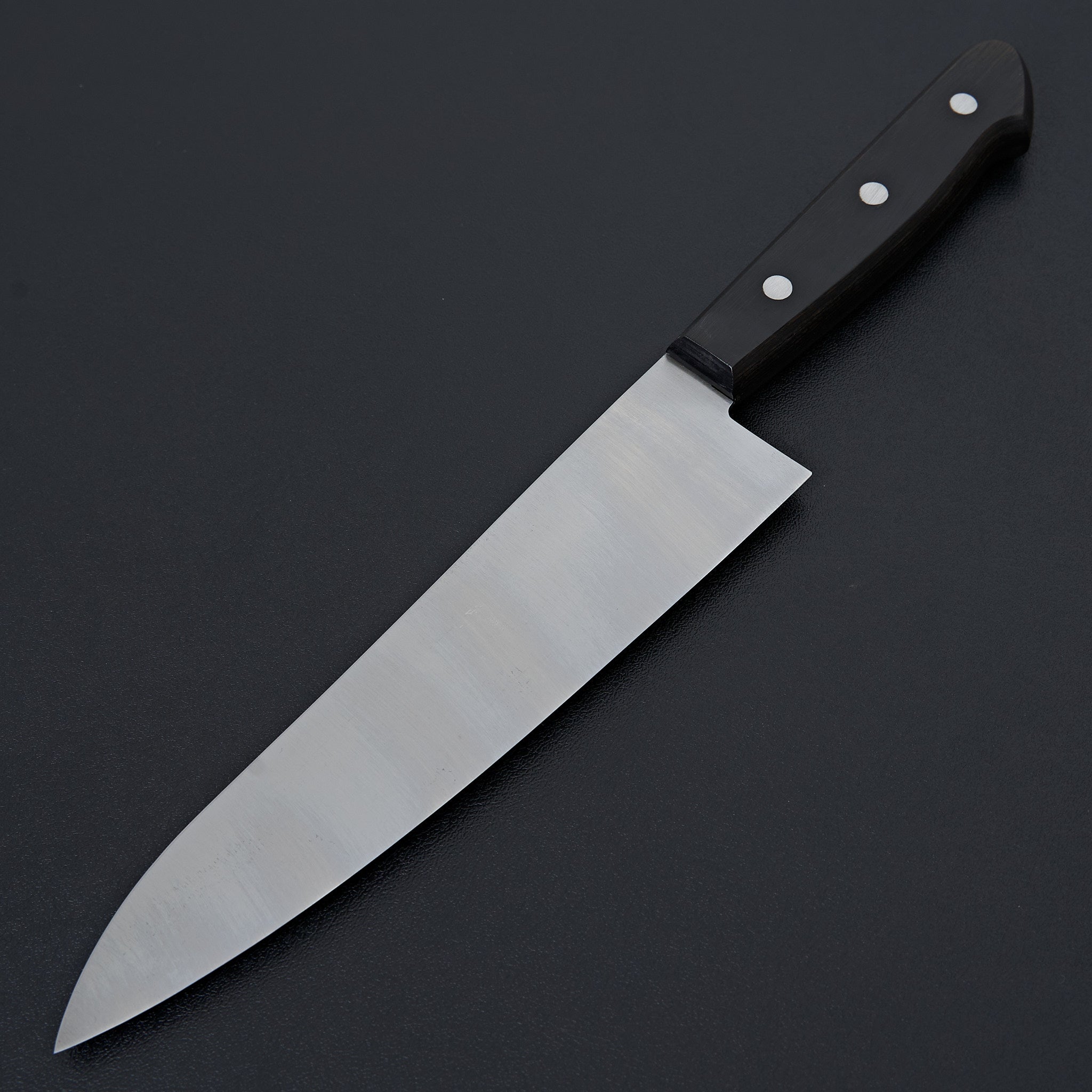 Masakane Vintage SK Gyuto 195mm Japanese Chef Knife with Pakka Wood Handle - No Bolster Design for Professional Chefs & Home Cooking