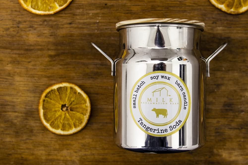 12.5oz Milk Churn Candle 'Suck It Up Buttercup' - Rustic Farmhouse Home Decor for Living Room, Bedroom & Wedding Centerpieces