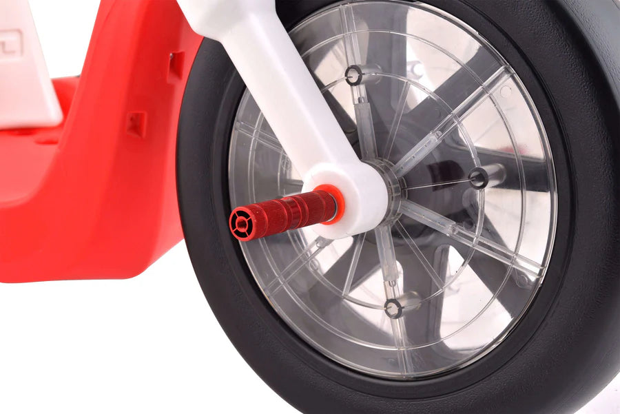 **Droyd Kids Electric Trike 24V 2Ah Lithium-Ion Battery, 50W Brushed Motor, 6 MPH Speed, 3 Miles Range – Red | Fun Outdoor Ride for Boys & Girls, Parks & Neighborhood Adventures**