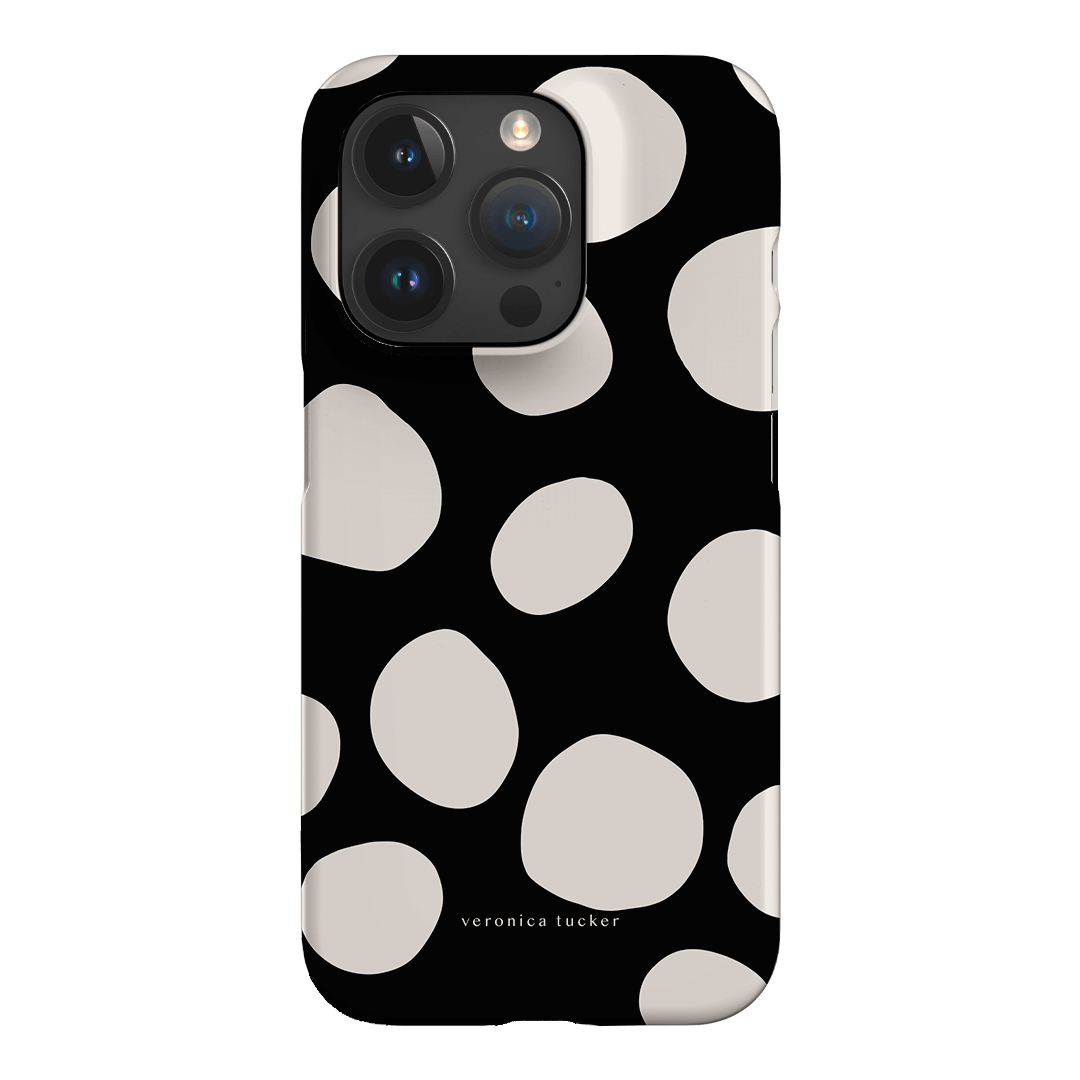 Premium Pebbles Noir Phone Case - Slim Protective Cover for iPhone & Samsung - Perfect for Everyday Use, Travel & Outdoor Activities