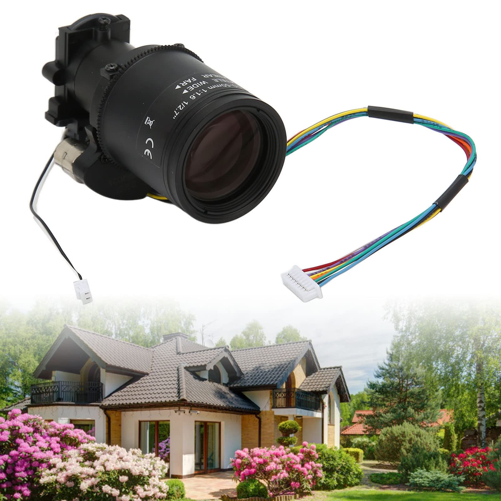 4MP Motorized Zoom Lens with Autofocus - HD IR Camera Lens for Action Cameras - Durable Aluminum Alloy Construction - Perfect for Outdoor Adventures, Sports & Surveillance