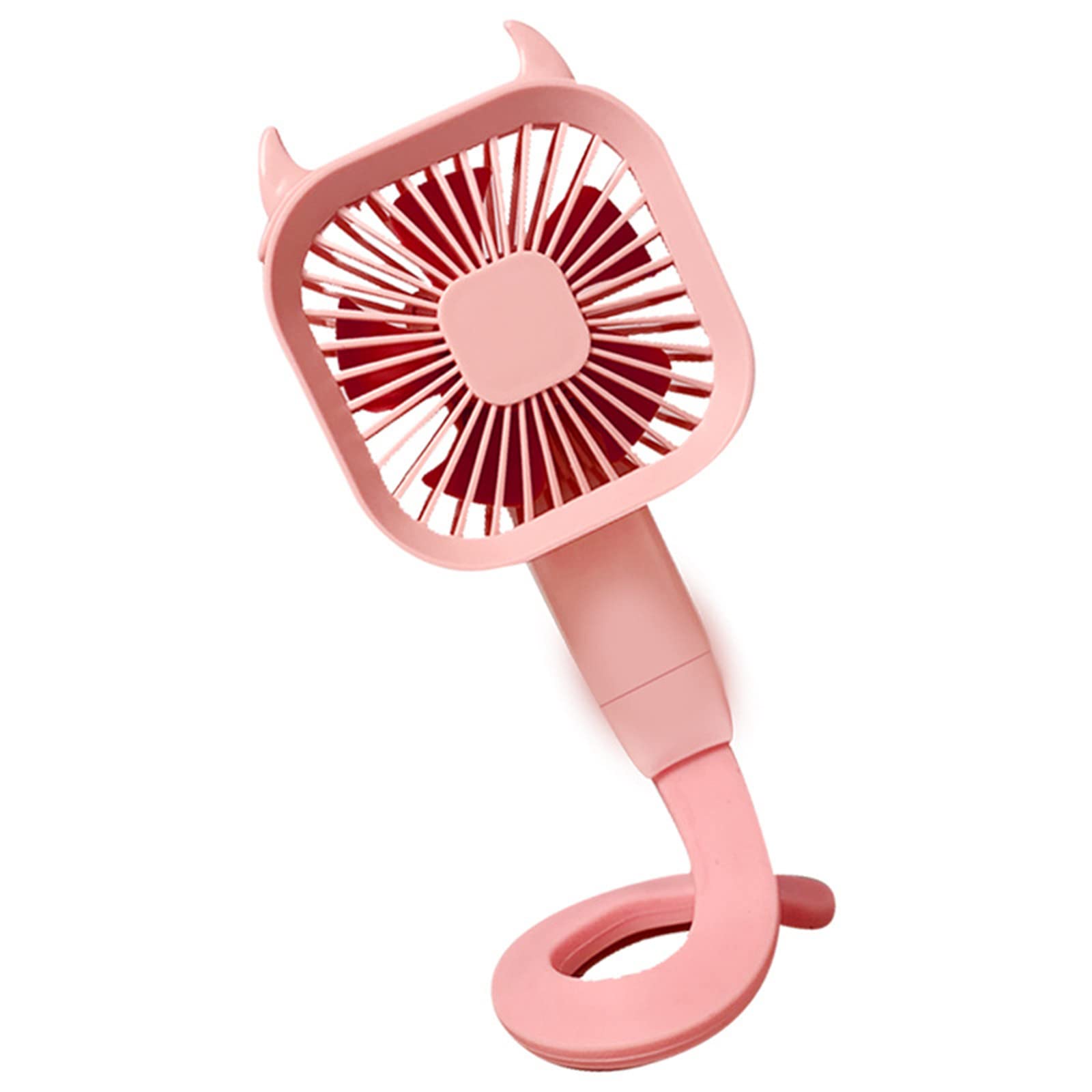 Portable USB Rechargeable Handheld Fan - Mini Personal Cooling Fan for Summer, Travel, Office & Outdoor Use - Watch Fan SH8