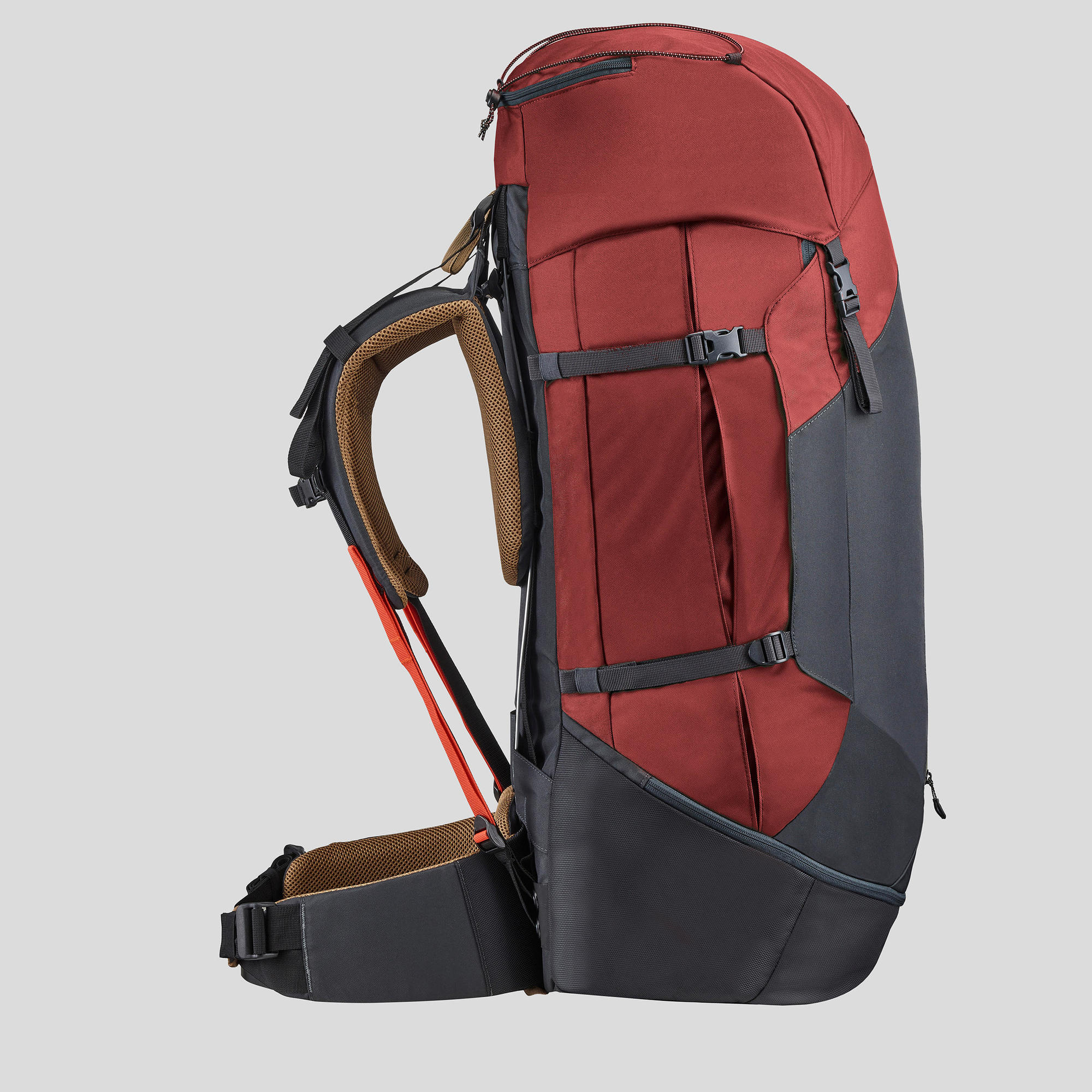 Simond Men's MT100 Easyfit 70L Backpacking Pack - Lightweight Hiking Backpack for Outdoor Adventures, Camping & Travel