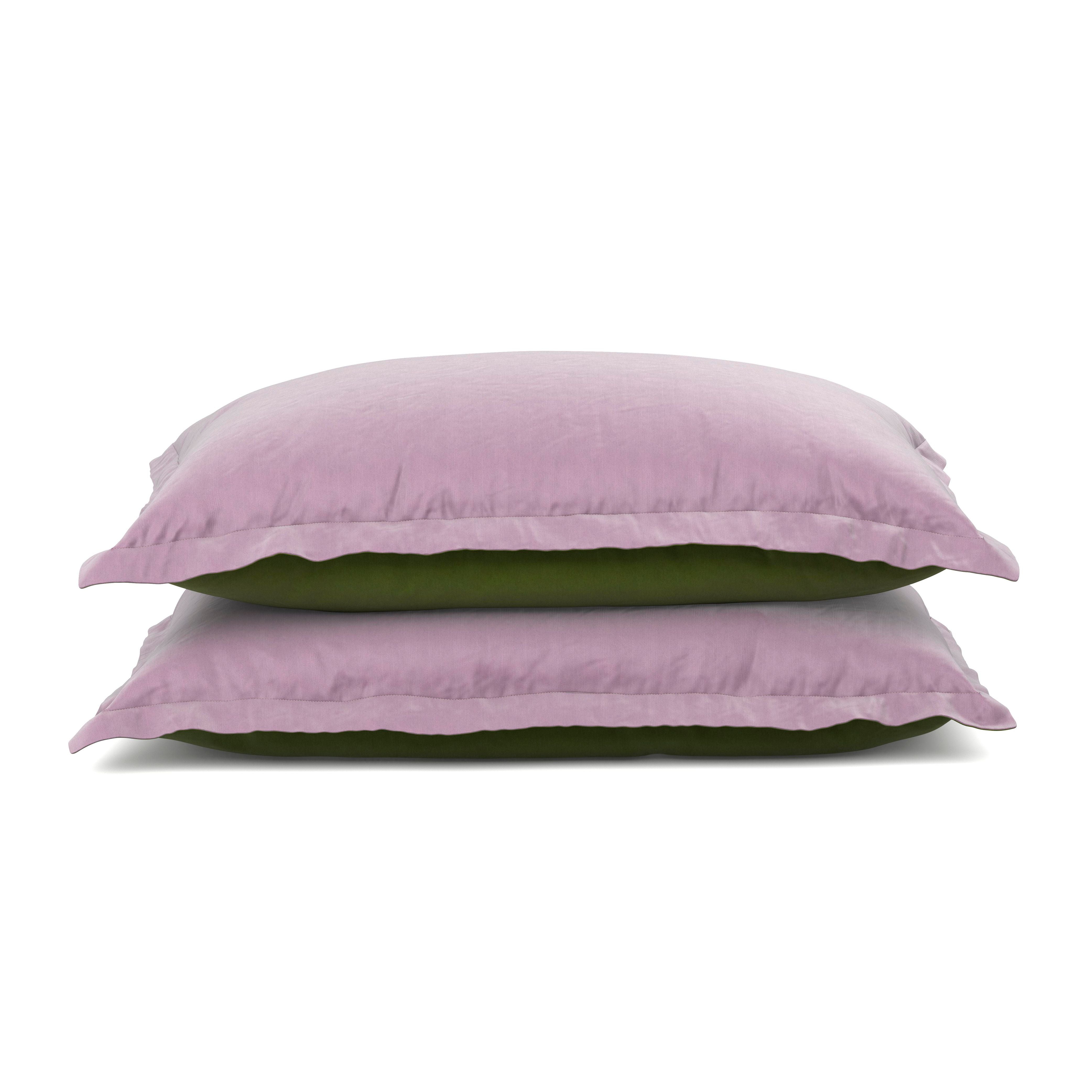 PureCare Soft Bamboo Pillow Sham Set - Breathable & Hypoallergenic for a Comfortable Sleep - Perfect for Bedroom, Guest Room, and Hotel Use