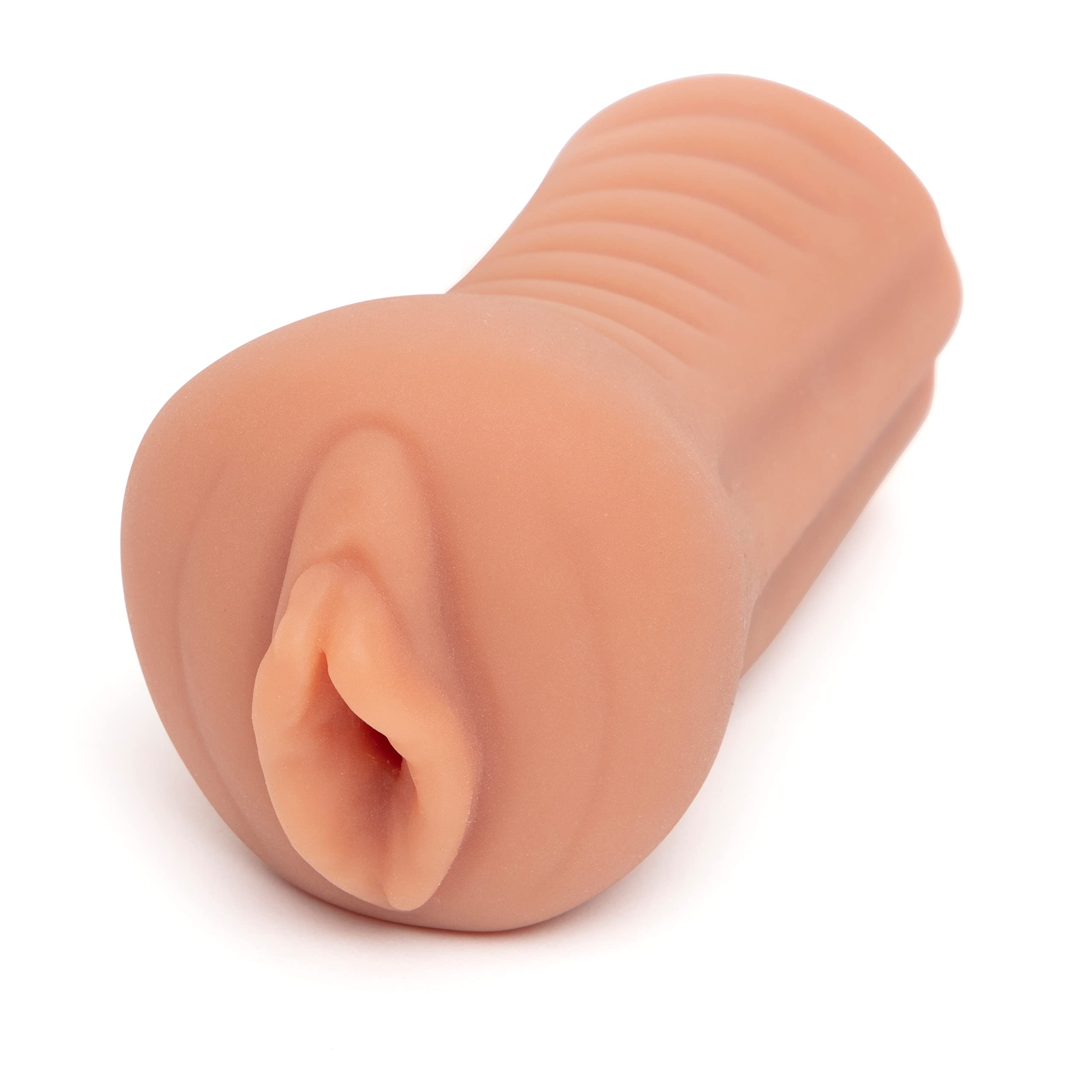 Lovehoney Thrust Pro Mini Carina Male Masturbator - 5 Inch Realistic Tight Vagina Sex Toy with Textured Canal & Waterproof Design - Compatible with Vibrators for Enhanced Pleasure - Perfect for Solo Play, Travel & Discreet Storage - 200g Flesh Tan Male Masturbation Toy