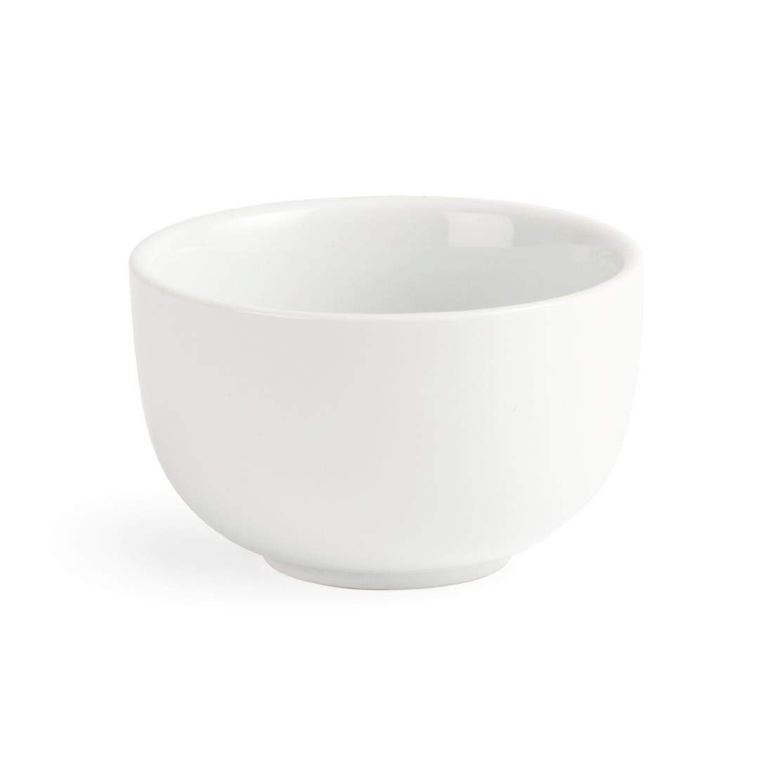 12-Piece White Porcelain Sugar Bowls Set - 200ml (7oz) for Kitchen, Restaurant, and Tea Party Serving - Durable and Elegant Dishware for Coffee, Desserts, and Condiments