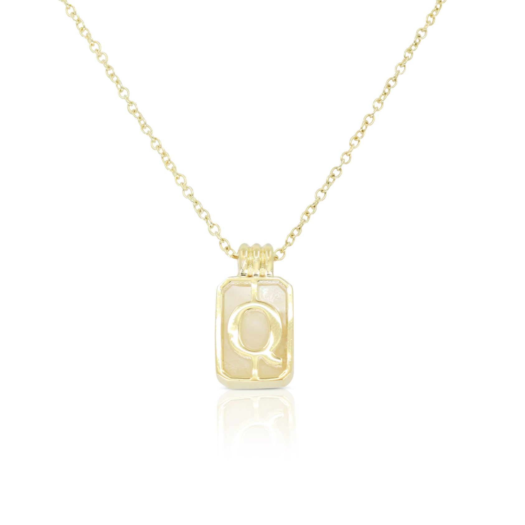 A to Z Gold Initial Necklace for Women - Personalized Alphabet Letter Pendant Jewelry - Perfect Gift for Birthday, Anniversary & Valentine's Day