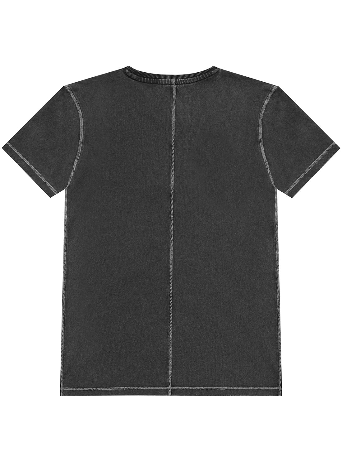 Black Short Sleeve T-Shirt for Men & Women (Sizes 7-16) - Comfortable Cotton Casual Tee for Everyday Wear, Gym, and Outings