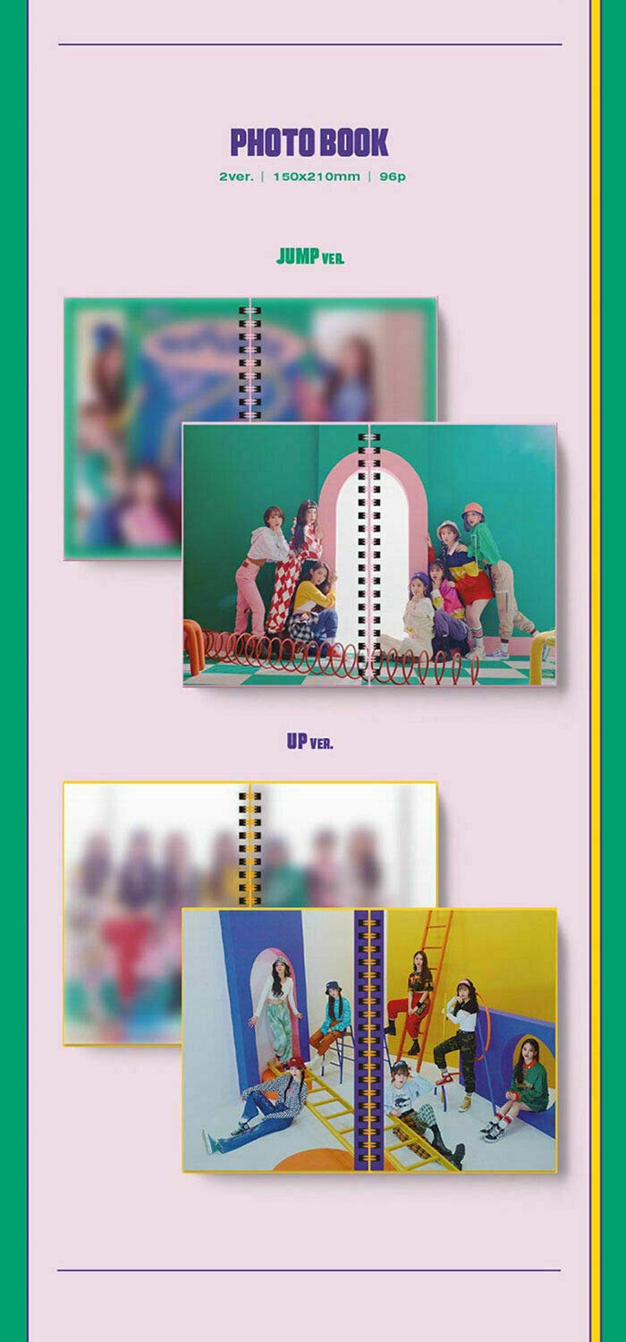 JUMP UP J-POP Mini Album - 2CDs + 2 Photo Books + 2 Collectible Cards (Sealed with Tracking Code) | K-POP Merchandise for Fans & Collectors | Perfect for Gift Giving & Music Enthusiasts