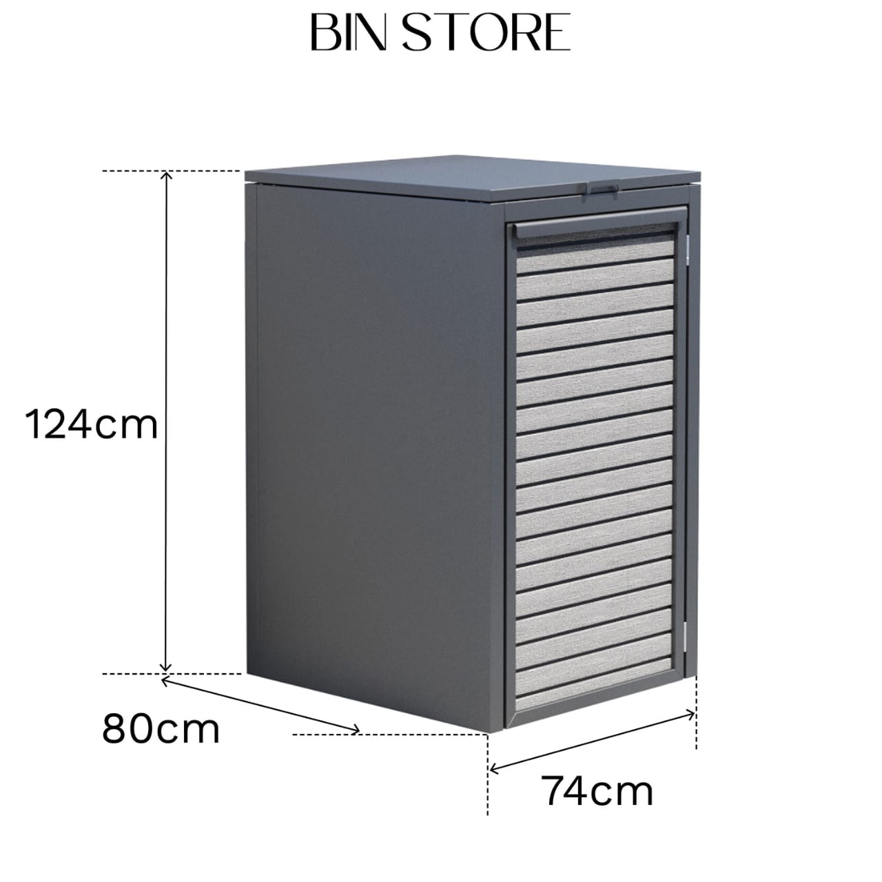 Black 2 Bin Storage Cabinet with Narwa Door Screen - Perfect for Kitchen, Bathroom, and Garage Organization