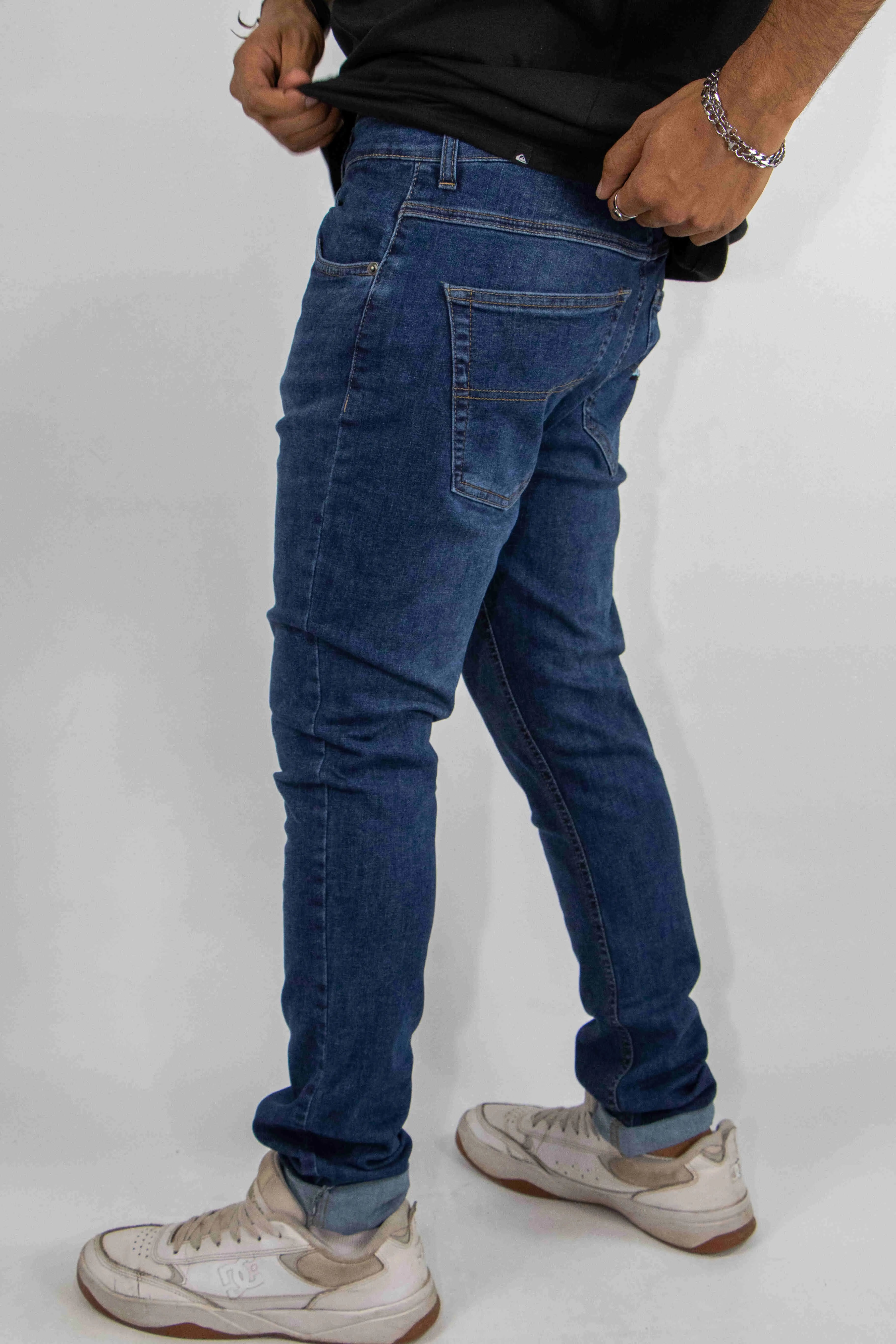 Men's Slim Fit Jean DC Work Pants - Rinse Wash (Outlet Product) - Perfect for Casual Wear, Office & Outdoor Activities