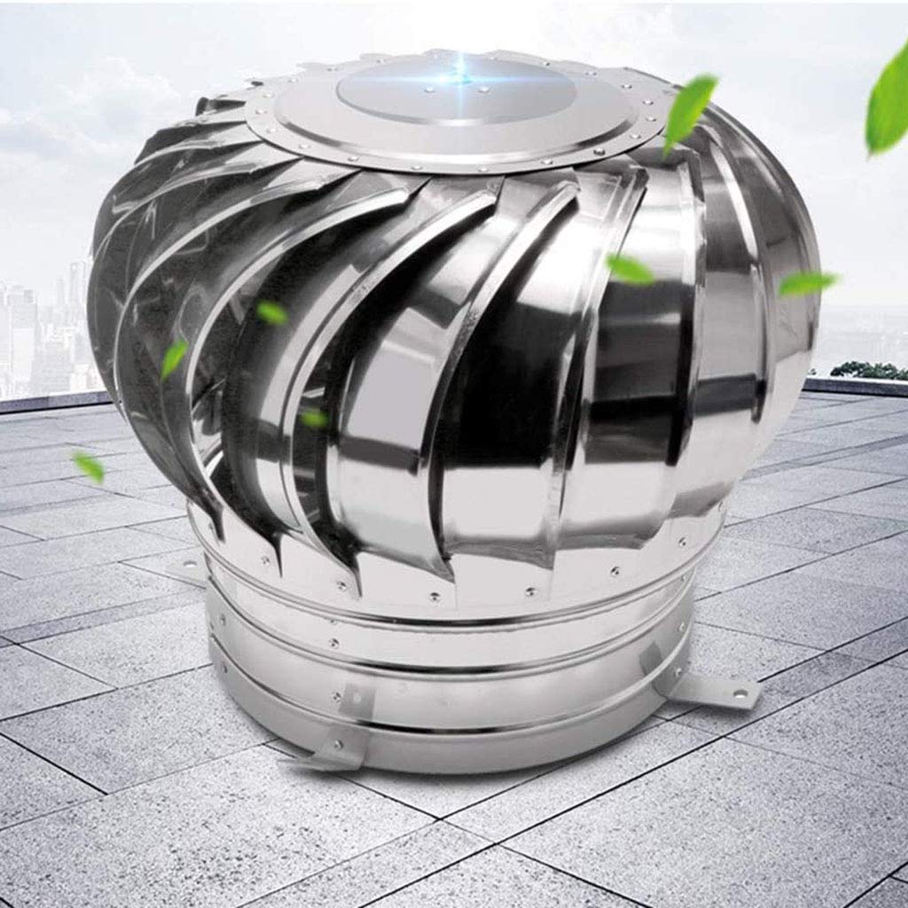 304 Stainless Steel Chimney Cap with Spinner - 450mm Bird Guard Rotating Cover for General Use - Perfect for Home, RV, and Outdoor Fireplace Protection