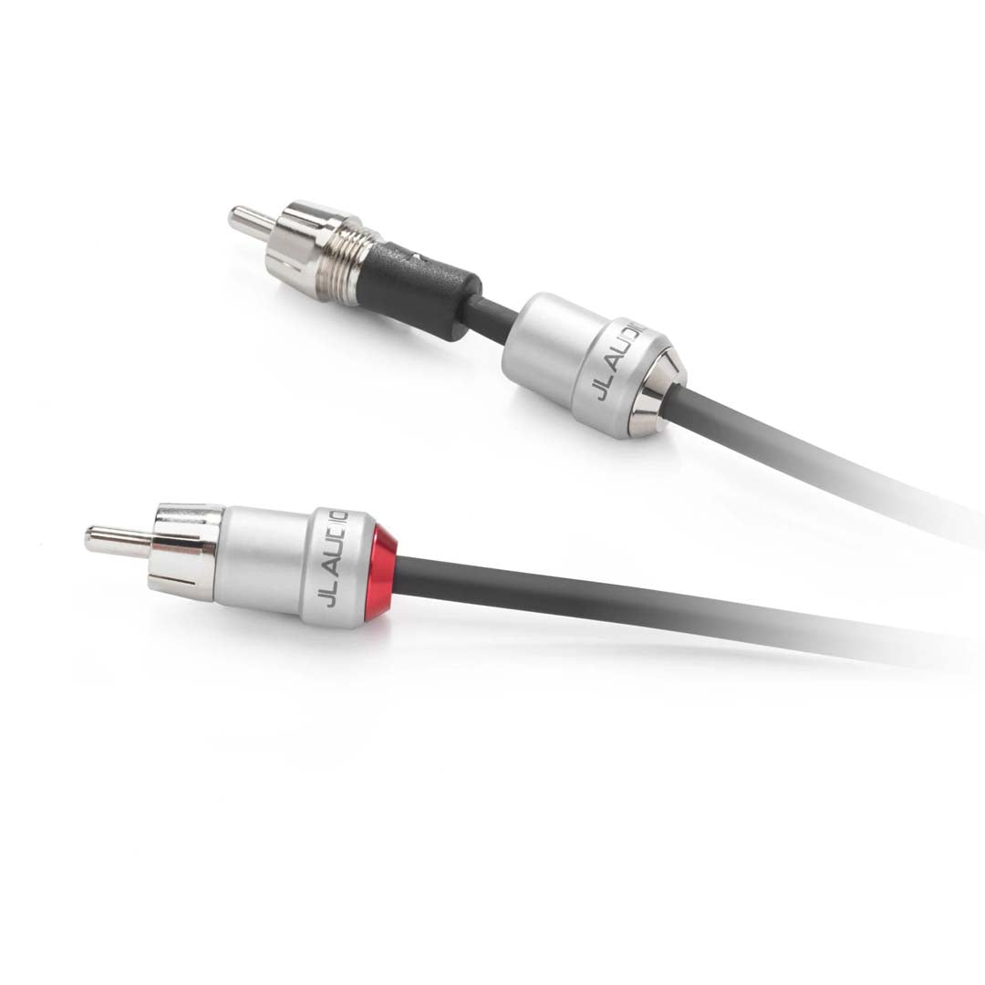 JL Audio XE BLKAIC2 9 Premium 2-Channel Audio Interconnect Cable - 9 ft (2.7 m) High-Quality RCA Cable for Car Audio Systems, Home Theater & Professional Studio Setup