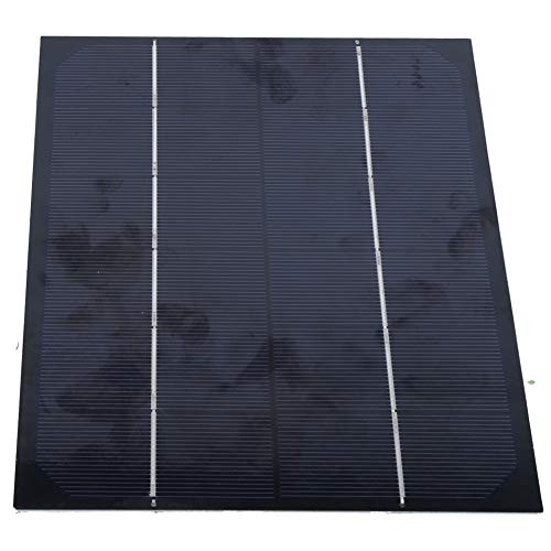 6W 6V Monocrystalline Solar Panel Kit - Portable DIY Solar Charger for Phones, Small DC Batteries & Outdoor Power - Perfect for Camping, Hiking & Emergency Charging