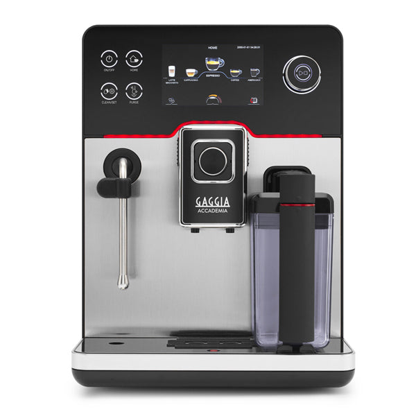 Gaggia Accademia Super Automatic Espresso Machine with Milk Frother - Premium Home & Office Coffee Maker for Cappuccino & Latte Lovers
