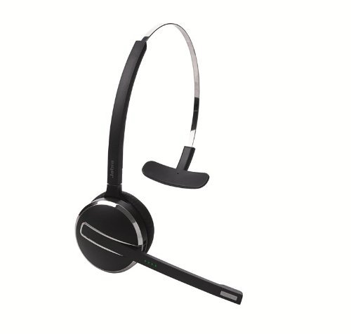 Certified Refurbished Jabra PRO 9470 Mono Wireless Headset with Touchscreen - Compatible with Desk Phones, Softphones & Mobile Devices | Ideal for Office Calls, Remote Work & Customer Service